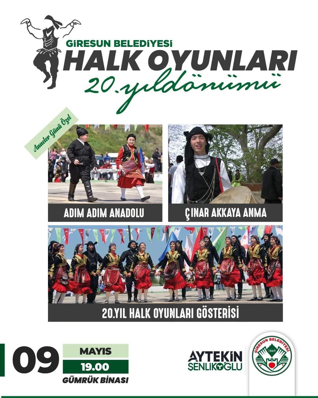 ANKARA BELEDİYESİ HALK OYUNLARI 25. YILDÖNÜMÜ